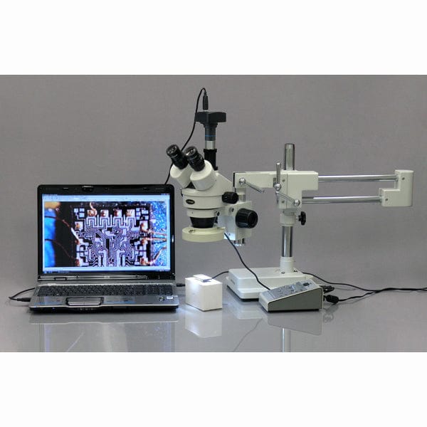 AmScope MU Series 1.3MP USB 2.0 Color CMOS C-Mount Microscope Camera with Reduction Lens - Image 4