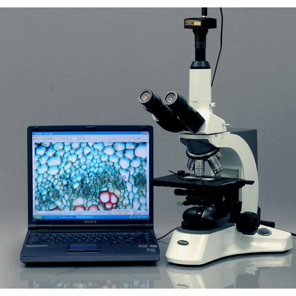 AmScope MU Series 1.3MP USB 2.0 Color CMOS C-Mount Microscope Camera with Reduction Lens - Image 6